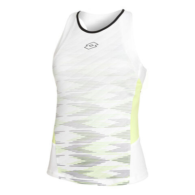 Женская теннисная майка Lotto Tech 1 D4 Tank Top Women - White, Green