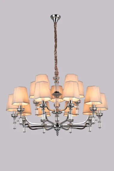 8679/10+5CR CHROME (1) Люстра Veneto Luce