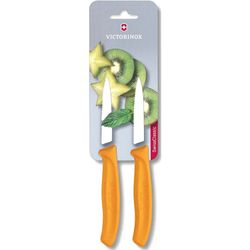 Набор ножей кухонных Victorinox Classic для овощей и фруктов 80 мм оранжевый (6.7636.L119B)