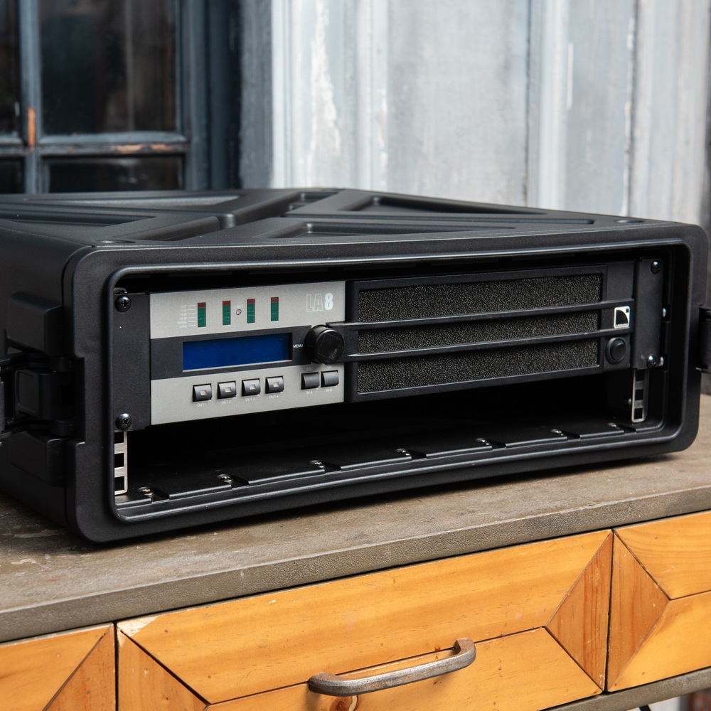 RACK | Ударопрочный пластиковый Рэковый кейс 4 юнита DGCASE@RACK4U | Внут. размеры 485*483*185мм