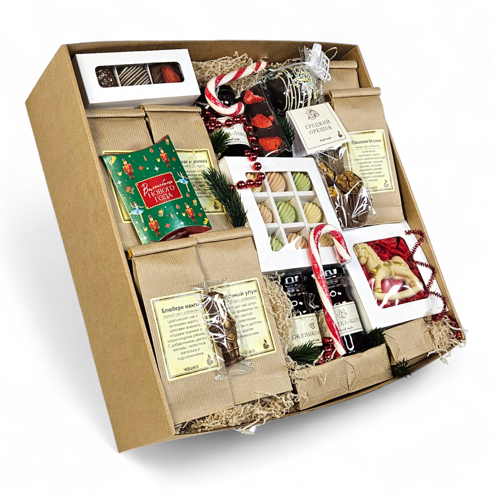 Большая подарочная коробка "Щелкунчик"