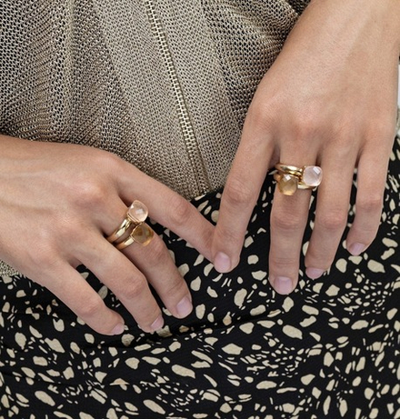 Кольцо Qudo FIRENZE 18 (G) Vintage Rose 107001/40-5942 18 размер 18