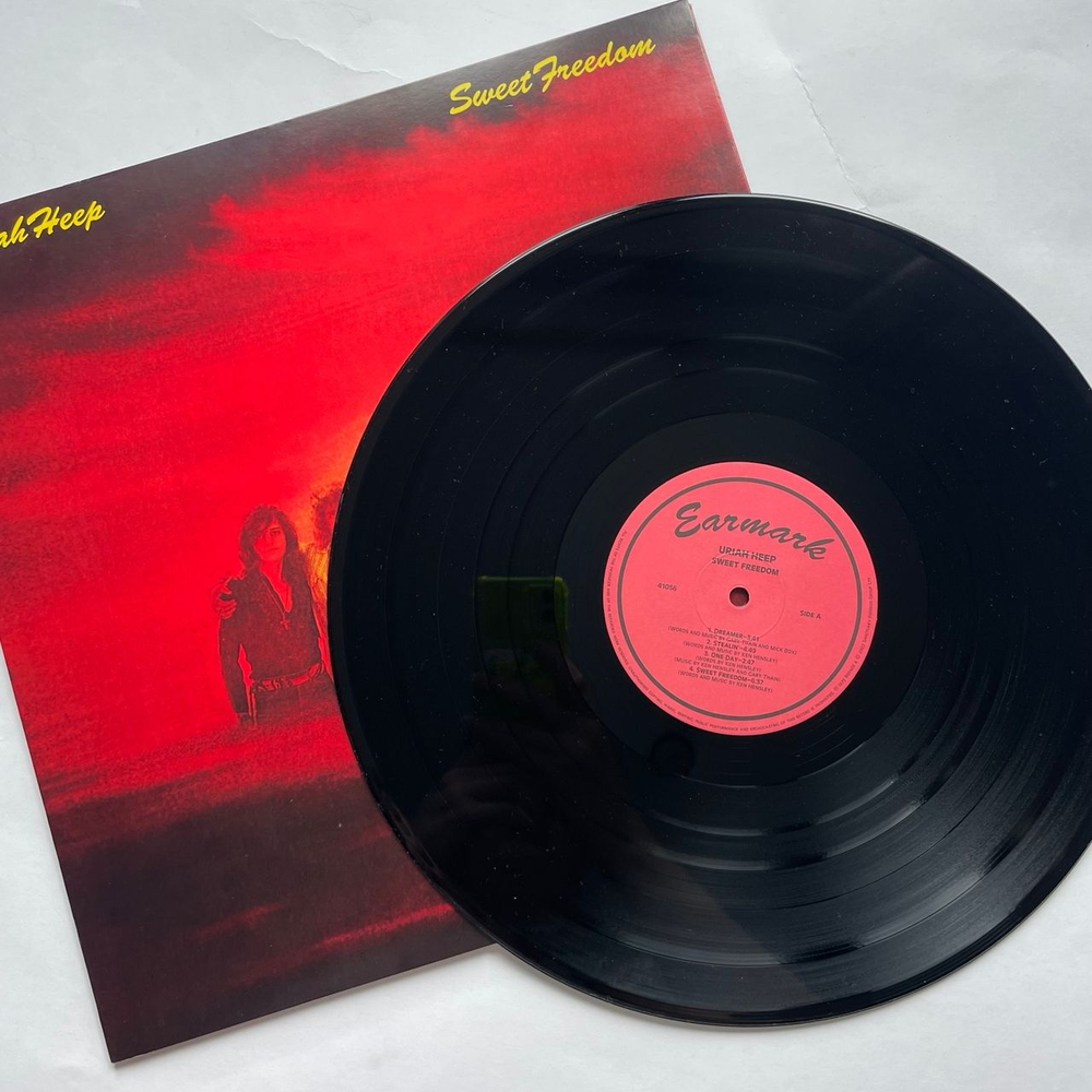 Винтажная виниловая пластинка LP Uriah Heep Sweet Freedom (Европейский Союз 2007)