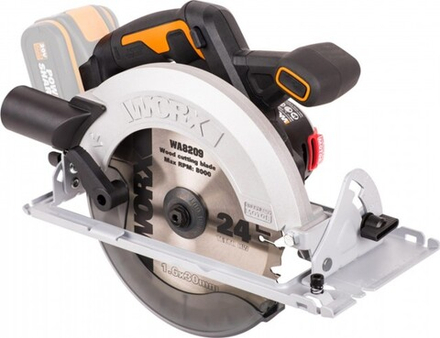 Пила циркулярная аккумуляторная Worx WX520.9 без АКБ и ЗУ бесщеточная WX520.9