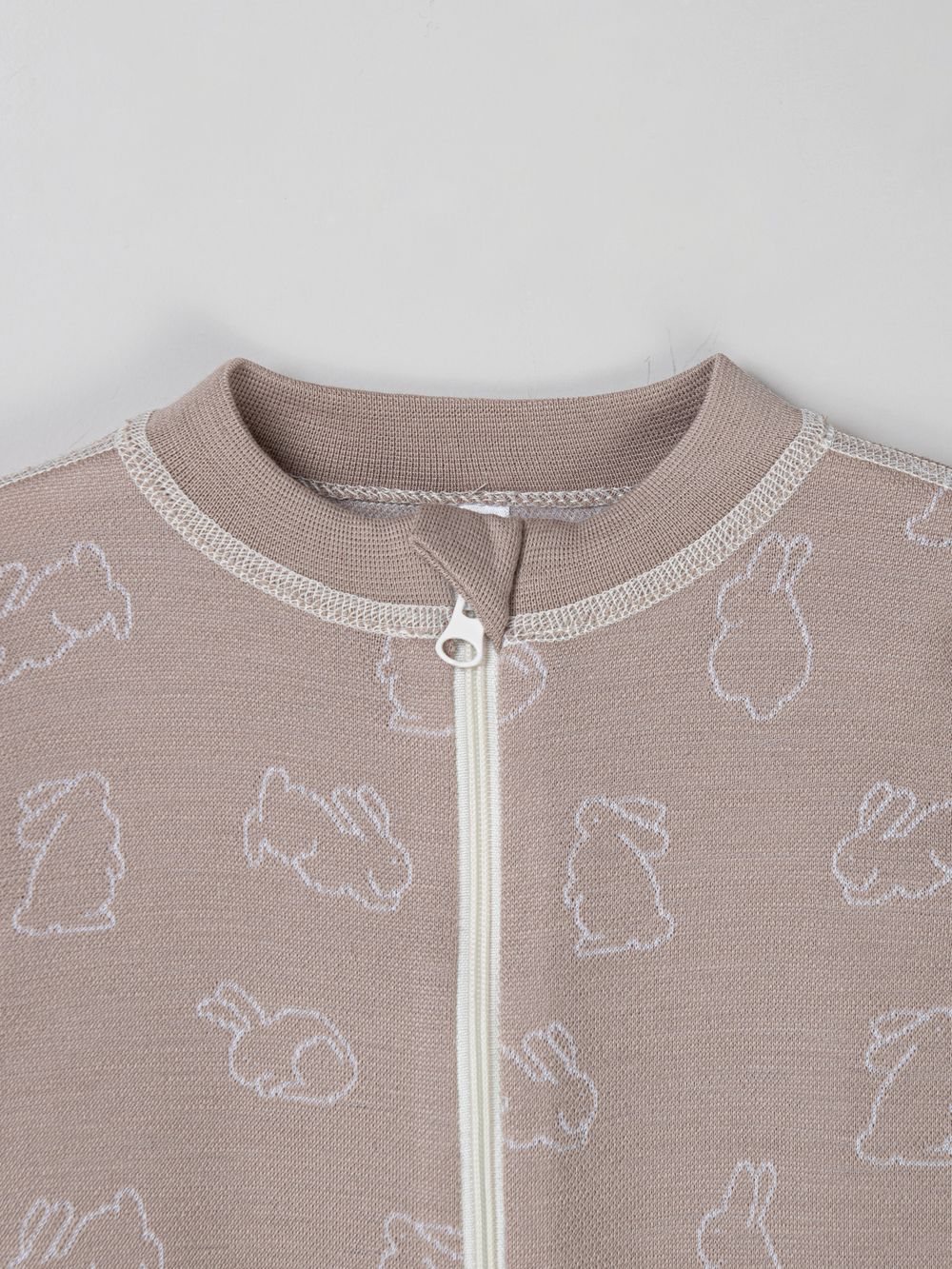 Термокомбинезон с шерстью "Кролики" 0+