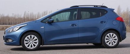 Рейлинги АПС на Kia Ceed 2012-2018