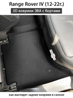 Автомобильные коврики ЭВА с бортами для Range Rover IV (12-22г.)