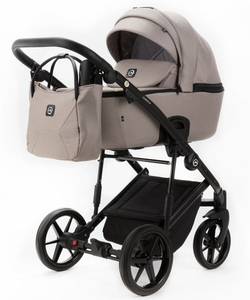 Детская коляска Adamex Mobi New 2 в 1 MN-TK72 БЕЖЕВЫЙ