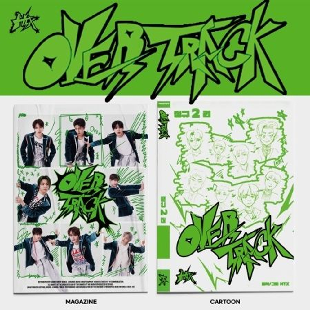 Альбом NTX - OVER TRACK Album PHOTOBOOK RANDOM Version