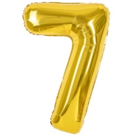 К Цифра 7 Золото 40''/102 см.