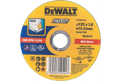 Диск отрезной DeWALT DT43902, 125x22.2, желтый