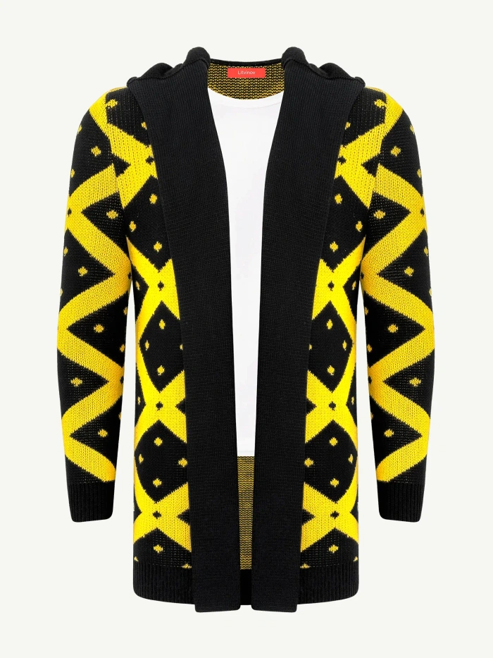 Кардиган с капюшоном