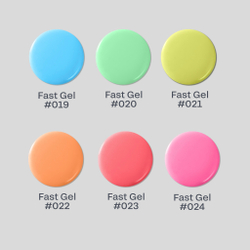 Набор fast gel 30 гр, 6 шт