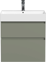 Тумба с раковиной Allen Brau Infinity 60 1.210024.CGM олива матовая