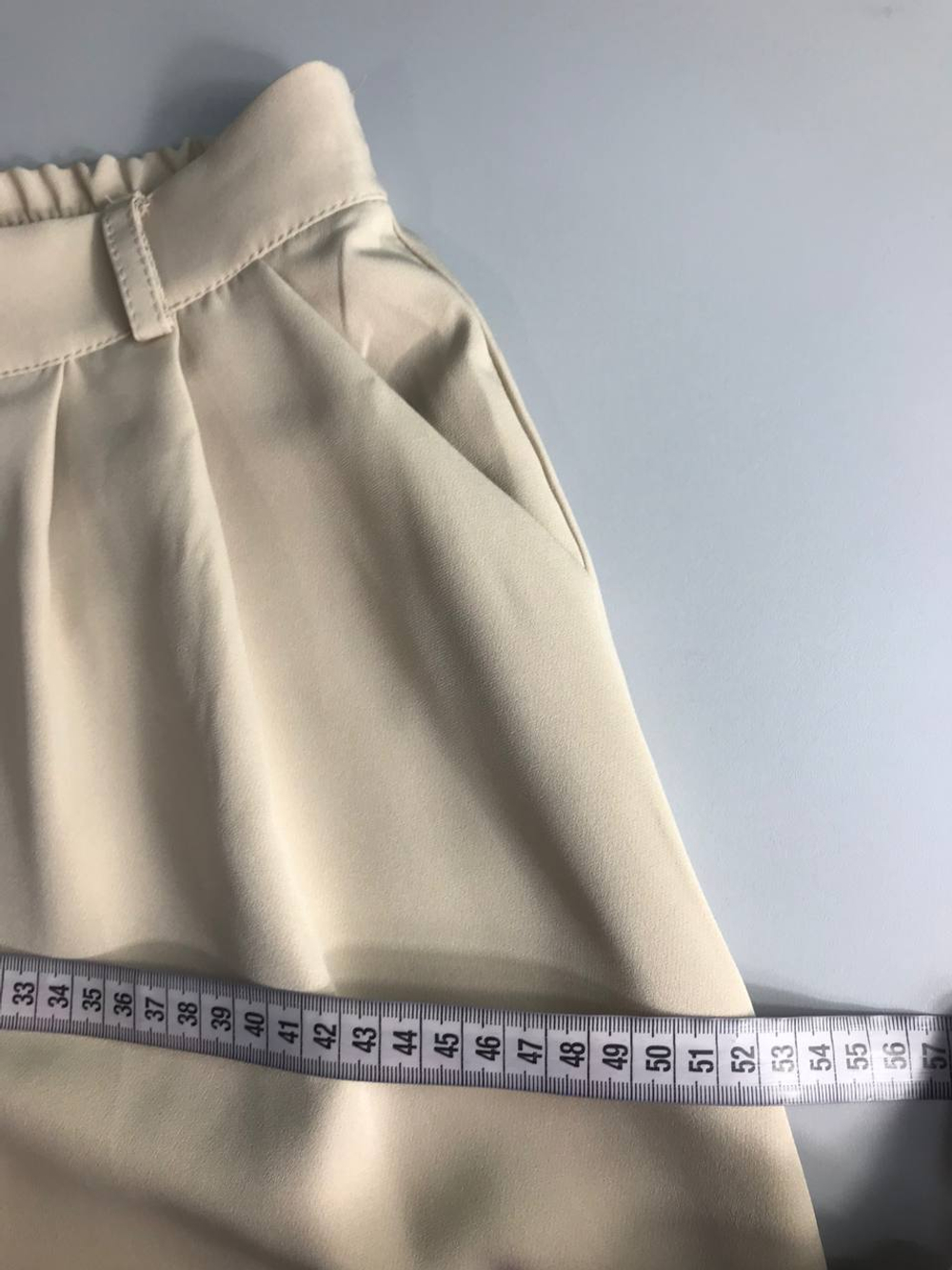 Брюки для офисного образа, визуально на 46 размер