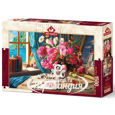 Пазл ART PUZZLE "Аромат искусства", 1500 деталей , арт.5387, картонная основа, от 12 лет