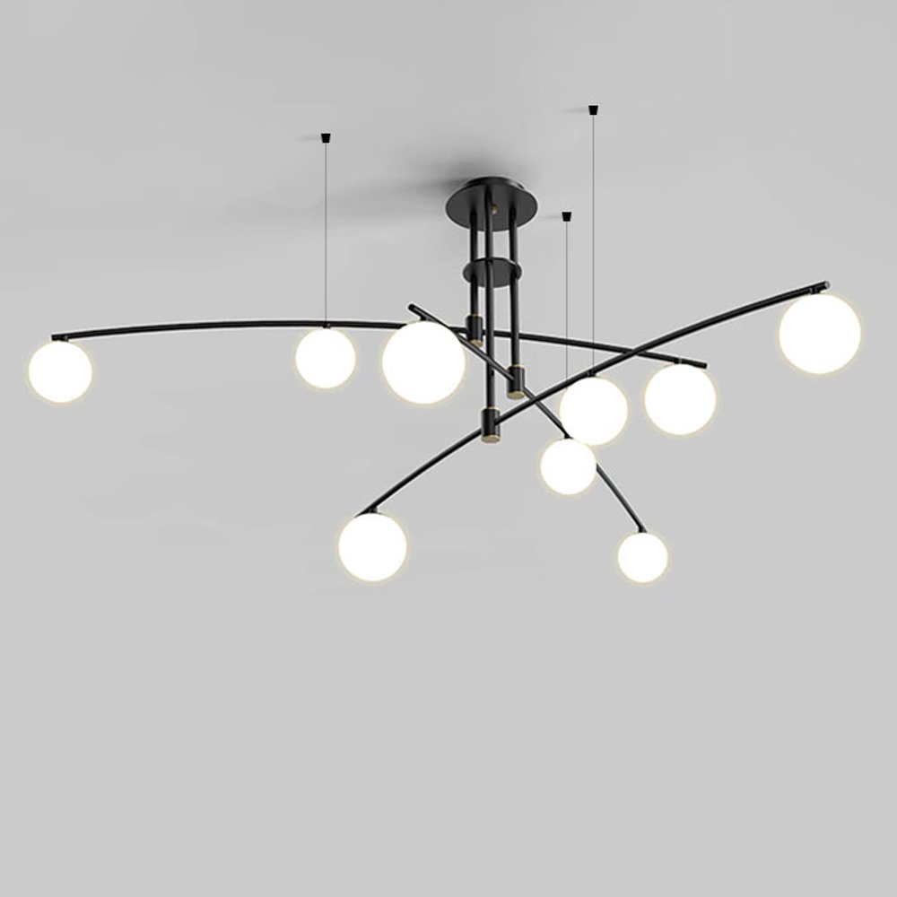 Потолочный светильник 8119P/9 black