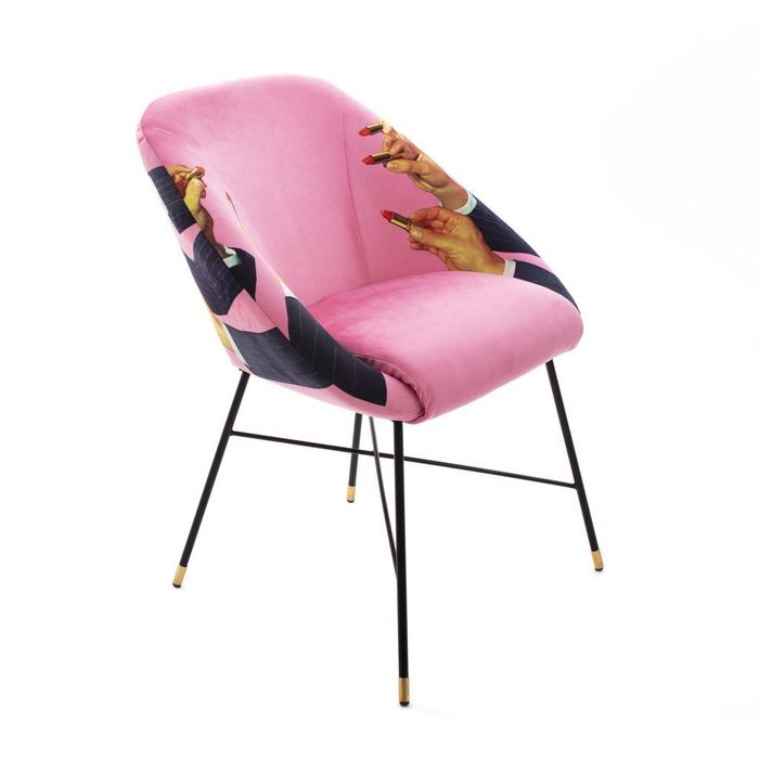 Обеденный стул Seletti Lipsticks Pink 16044