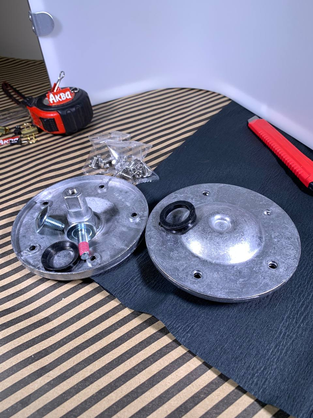 Фланцы для барабана стиральной машины Whirlpool 480110100802: Комплект суппортов Вирпул