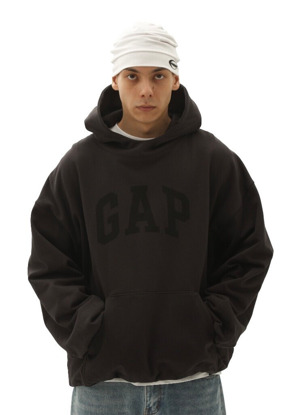 Худи Yeezy x GAP (Black Luxe)