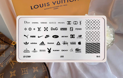 Пластина для стемпинга Go! Stamp 41 Logo