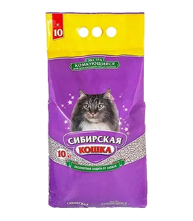 Сибирская Кошка Супер комкующийся Экстра 10л.