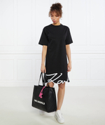 Платье karl signature hem dress Karl Lagerfeld - черный(231W1357)