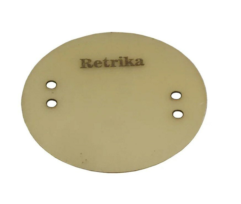 Рамка 3-местная Ideal, Retrika RD1-03020 / Американский Орех