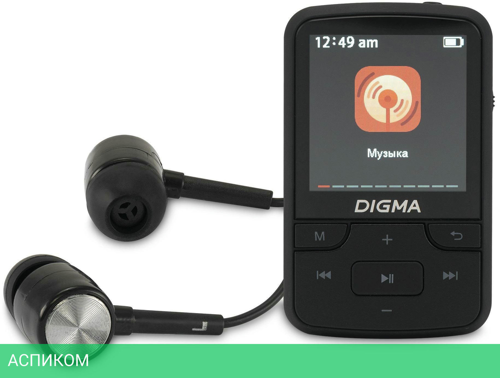 Hi-Fi плеер Digma Z5 BT 16Gb черный