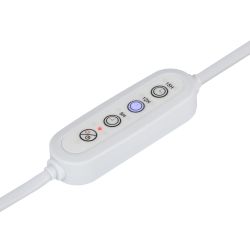 Таймер для светильника ЭРА FITO-LINETIME-2 pin (9/12/15 H)-GR с проводом 1,5 м