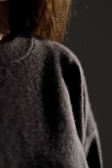 Джемпер Л.Т., 100% шерсть ягнёнка, цвет графит.
