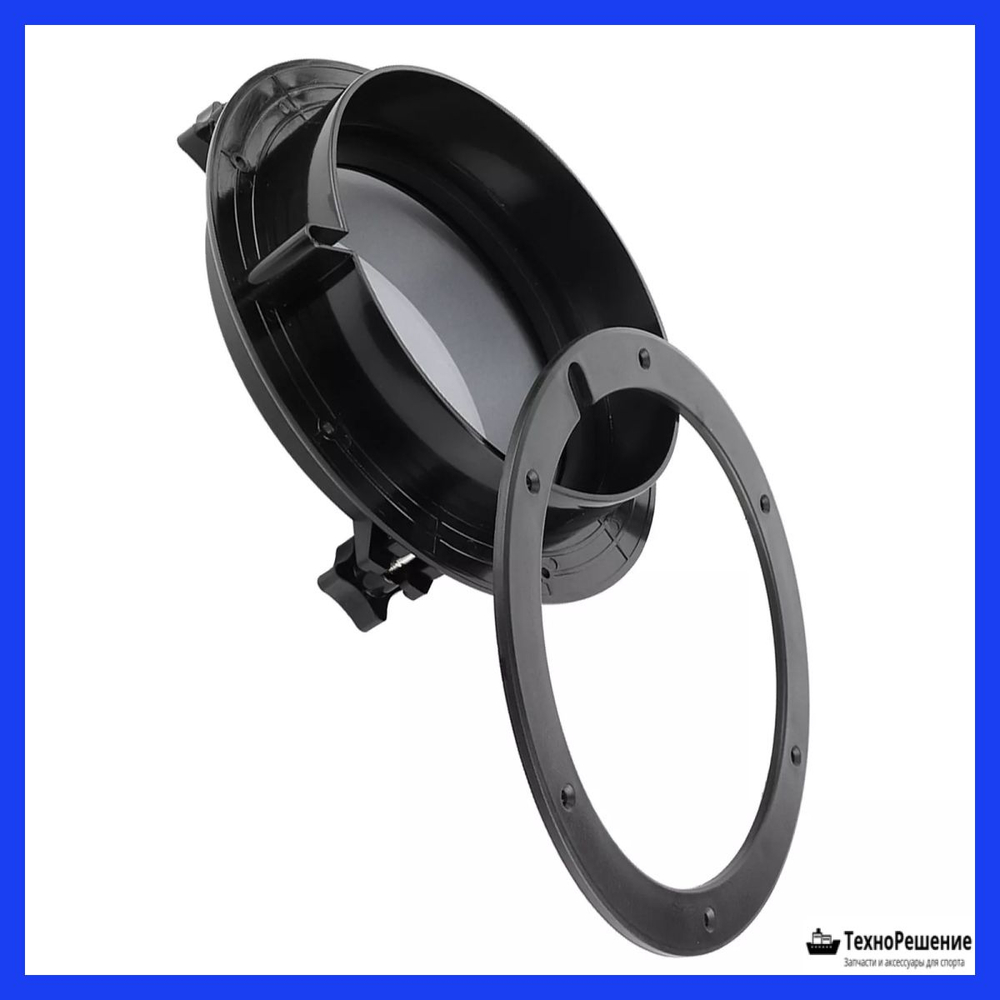 Иллюминатор круглый, 265 мм, черный