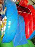 Коммерческий надувной батут "Царство зверей", размер 5*5*3,3 м