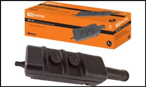 Кнопочный пост TDM ELECTRIC ПКТ-20 на 2 кнопки с ключом IP30 SQ0706-0004