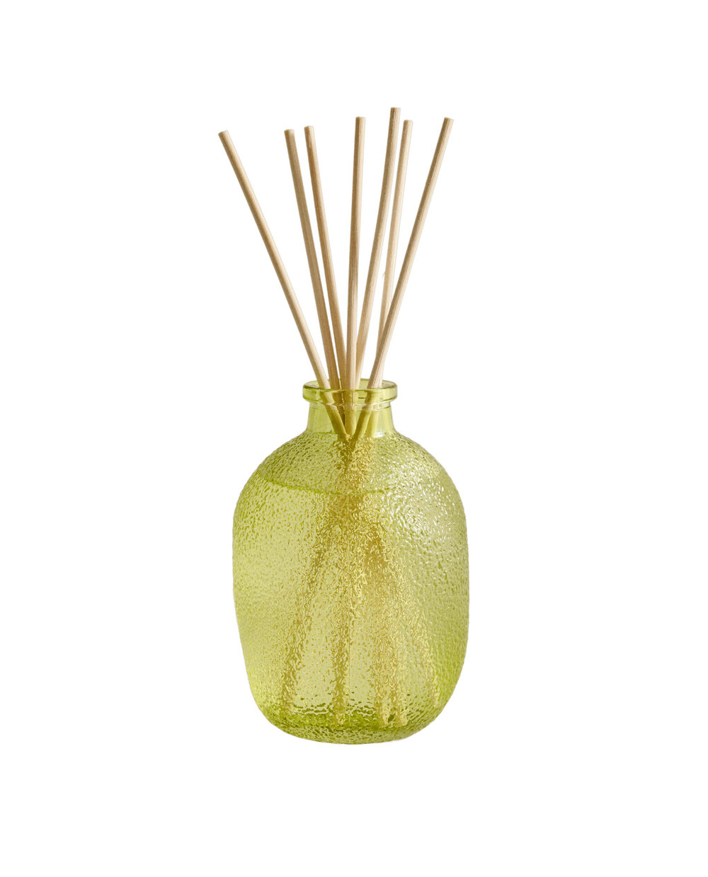 Zara Home Аромадиффузор Lime & Peppermint 435 мл, тростниковые палочки микадо, аромат свежий цитрусовый, Горчичный