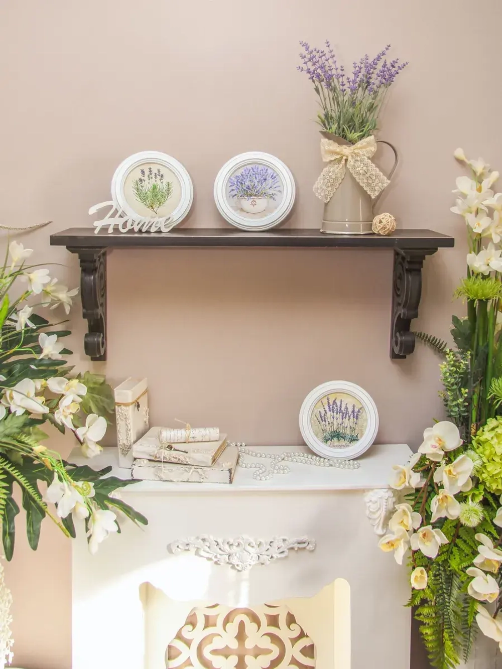 Полка настенная навесная 60 см