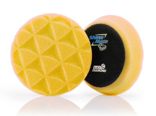 Полировальный круг плоский полутвердый (ровный,конус) желтый 70 мм
