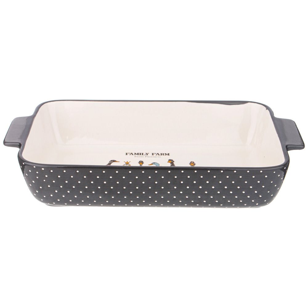 БЛЮДО ДЛЯ ЗАПЕКАНИЯ "FAMILY FARM" ПРЯМОУГ3,6 Л 39*22,5*7,5 СМ