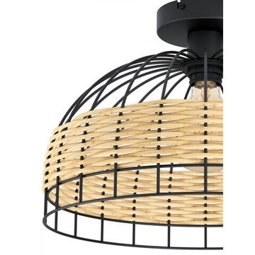 Потолочная люстра 1*E27 43398 коричневый/черный ANWICK Eglo