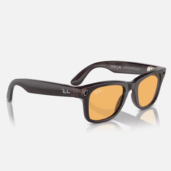 Ray-Ban Meta Wayfarer ( Цвет оправы - черный, цвет линз - янтарный )