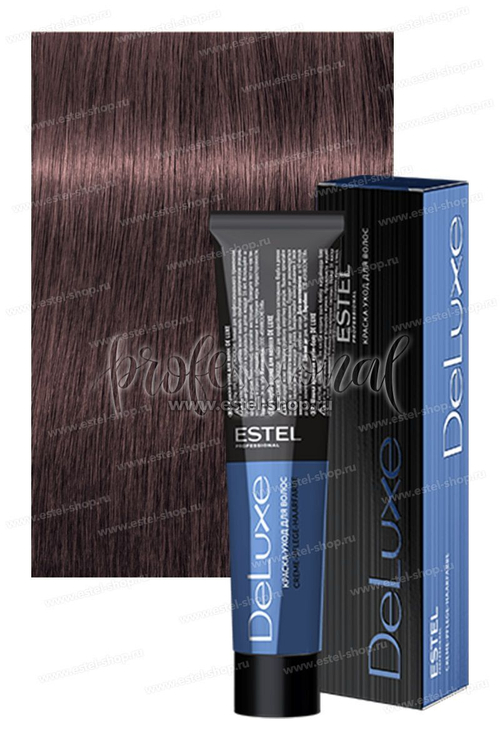 Estel DeLuxe 7/76 Русый коричнево-фиолетовый 60 мл