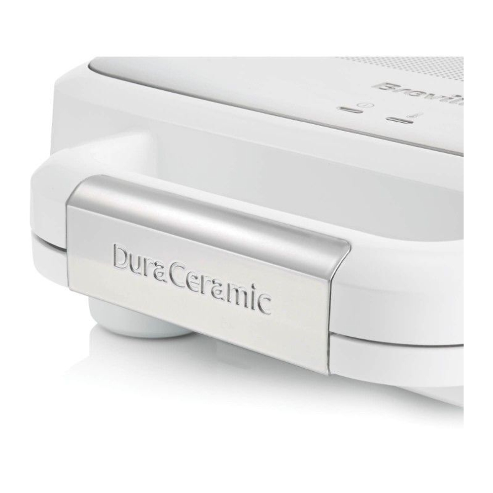 Бутербродница Breville High Gloss VST074X, белая