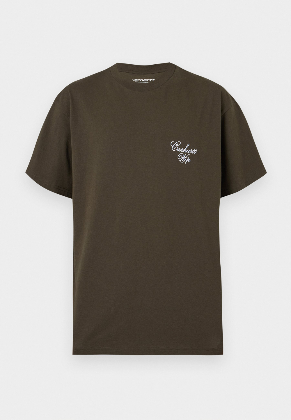 Carhartt WIP Базовая футболка - Хаки