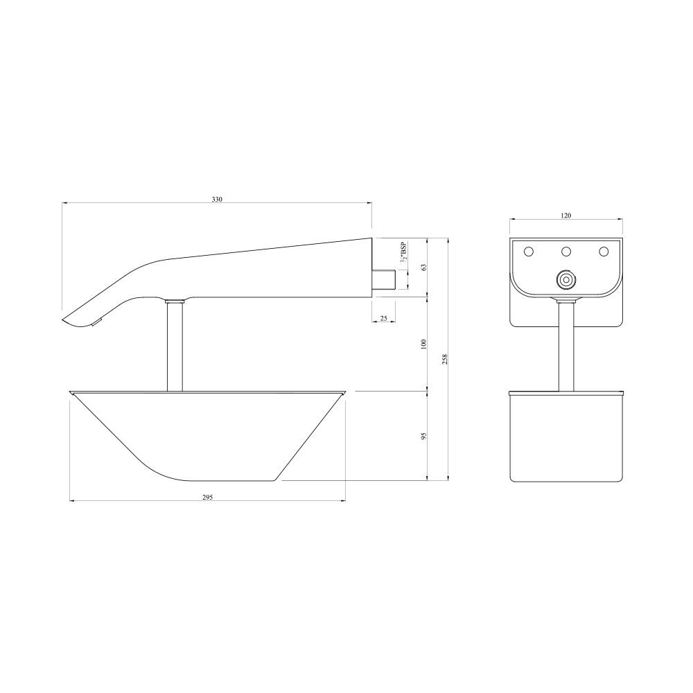 Верхний душ Artize OSA-CHR-70061