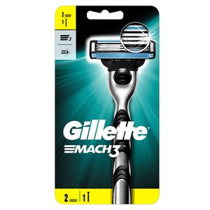 Бритва 2 сменные кассеты Gillette MACH3 1 упак