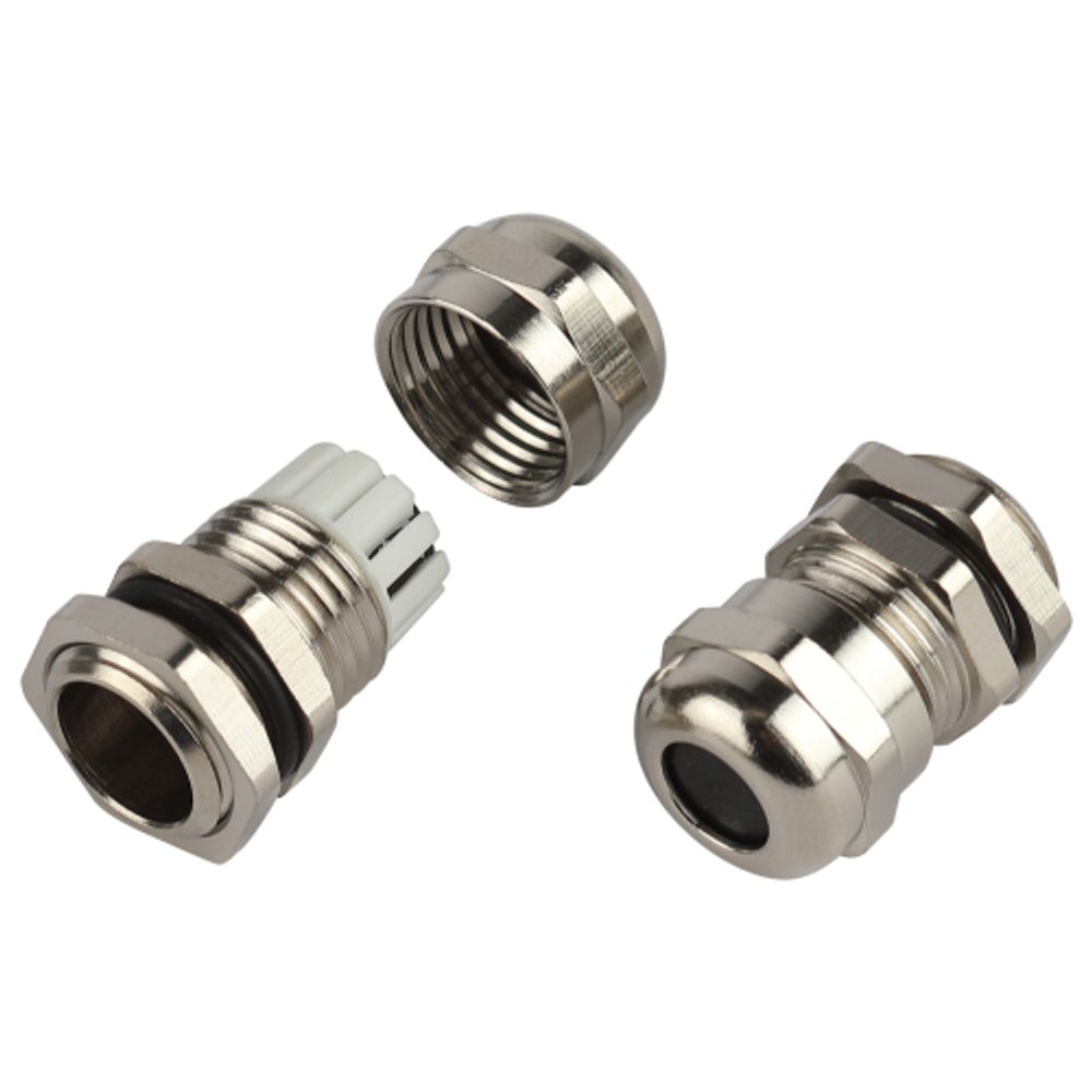 Кабельный ввод сальник ЭРА NO-224-256 латунный PGM 9 (d отв.15 мм / d провод.4-8 мм) IP68 (упаковка 5 штук) | Кабельные вводы (сальники)