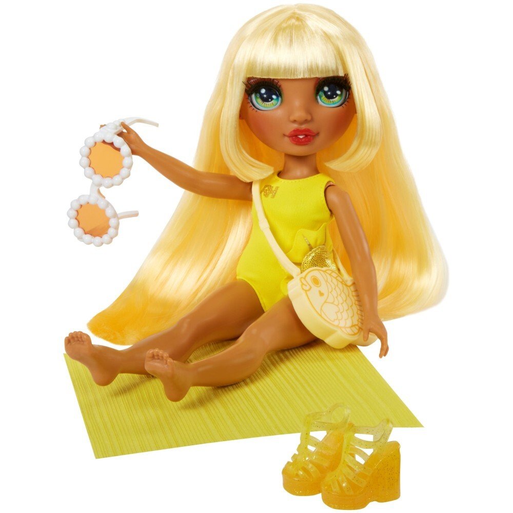 Rainbow High - Модная кукла Sunny Madison (желтая) Swim & Style 507284 / артикул   120377 507284  / GTIN 035051507284