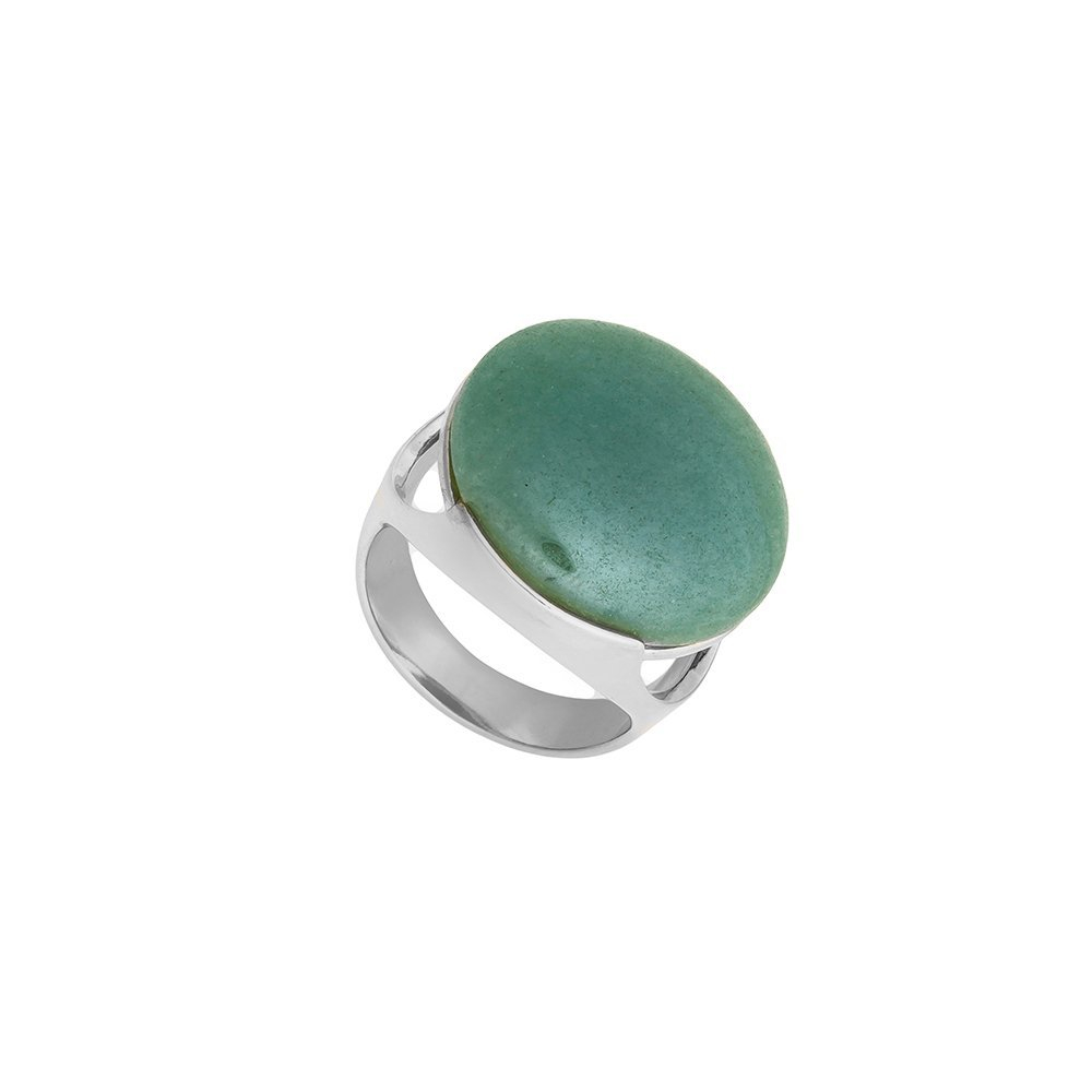 Кольцо Possebon Pearl Green Quartz 18.5 мм K1977.16/18.5 G/S