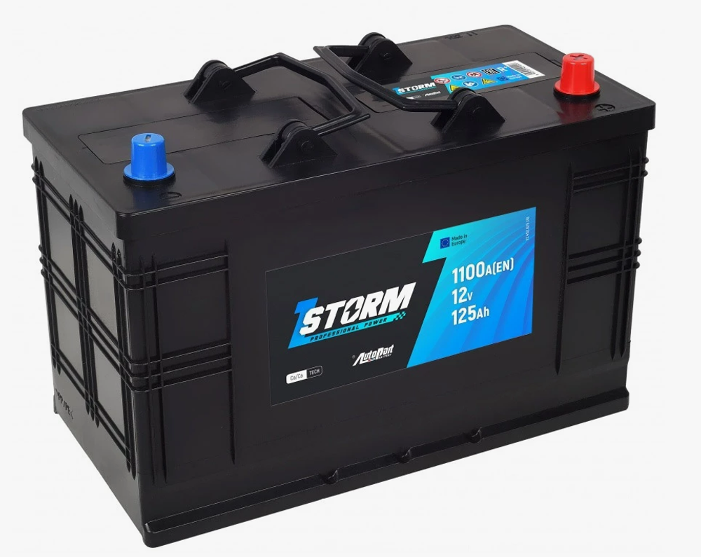 аккумулятор Storm Asia 125R 1100A 350x175x230 Турция