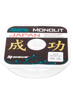 Леска для рыбалки Nisus MONOLIT Nylon Transparent 0,091mm/50m (N-MO-0.091-50)